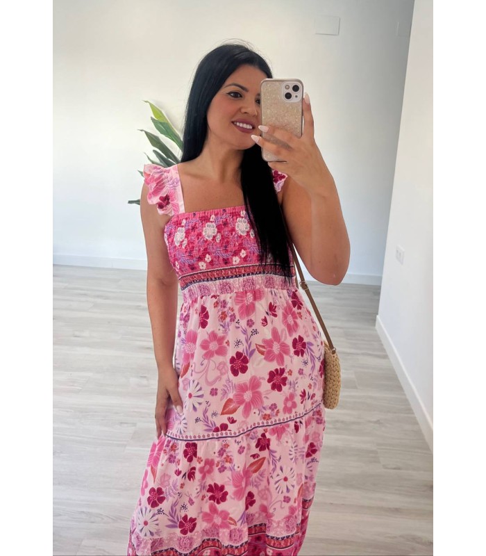 Vestido Steff flores