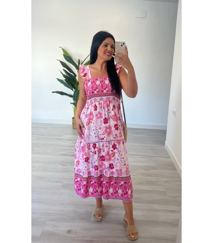 Vestido Steff flores