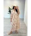 Vestido camisero Conil rosa
