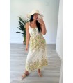 Vestido Violeta verde
