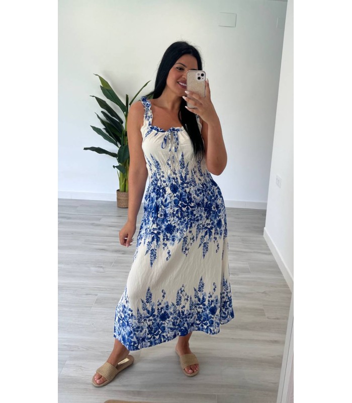Vestido Violeta azul