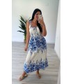 Vestido Violeta azul