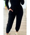 Pantalón bombacho negro