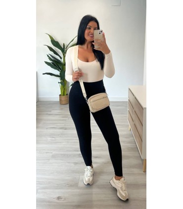 Malla algodón con licra alta