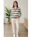 Jersey rallas gris