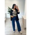 Chaqueta tela negra