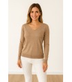 Jersey básico camel