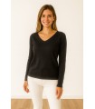 Jersey básico negro