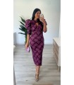 Vestido Nisea buganvilla