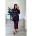 Vestido kinau marino