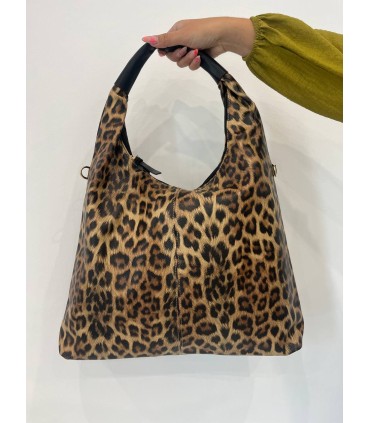 Bolso grande leopardo