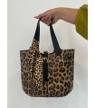 Bolso mediano leopardo