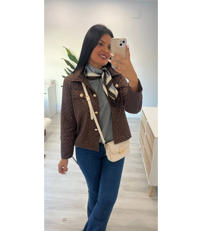 Chaqueta Chanel chocolate