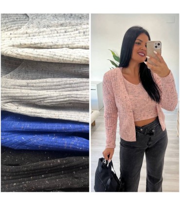 Jersey con top punto