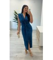 Vestido petroleo Lisa