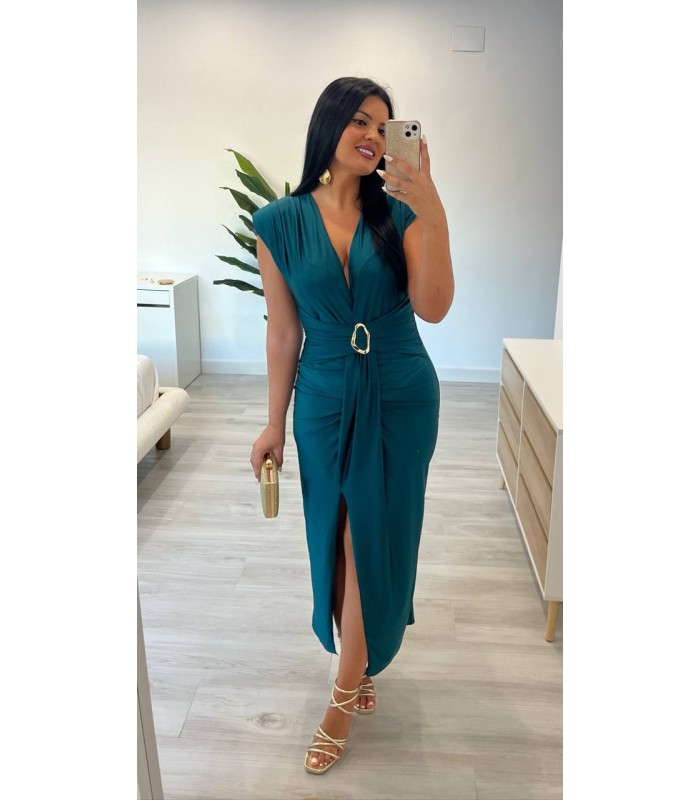 Vestido Tina petroleo