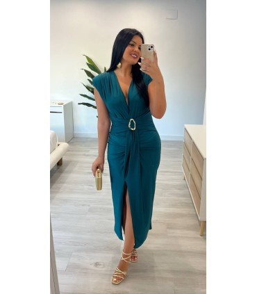 Vestido Tina petroleo