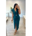 Vestido Tina petroleo