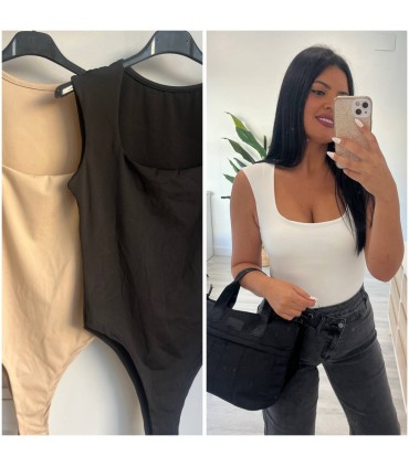 Body licra sin mangas