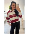 Polo California granate
