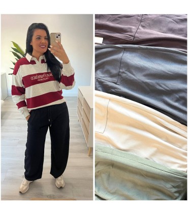 Pantalón chándal algodón