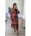 Vestido Diana teja