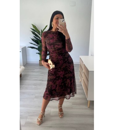 Vestido Belinda marrón