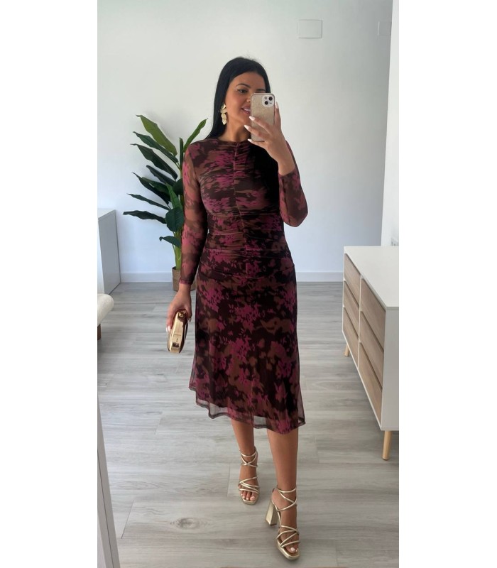 Vestido Belinda marrón