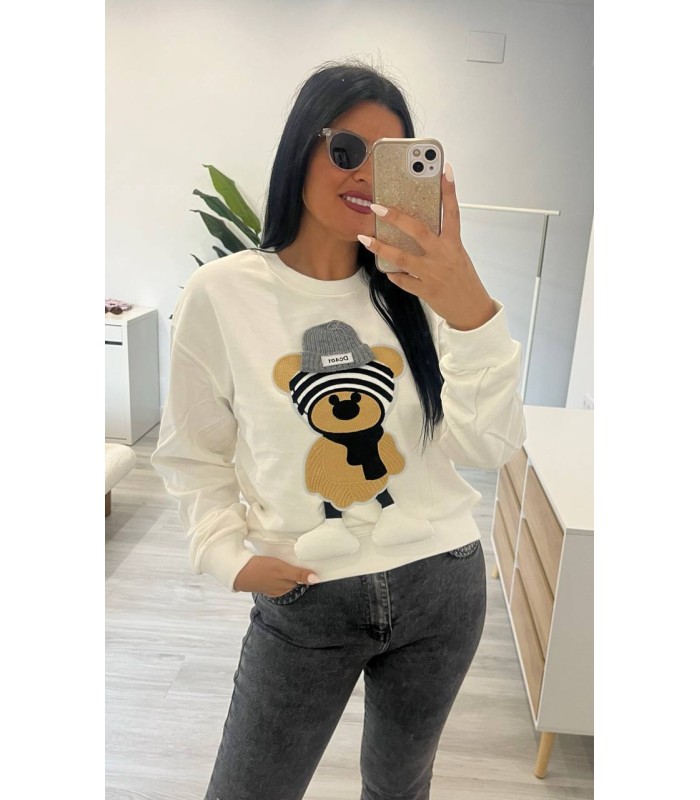 Sudadera algodón Osito