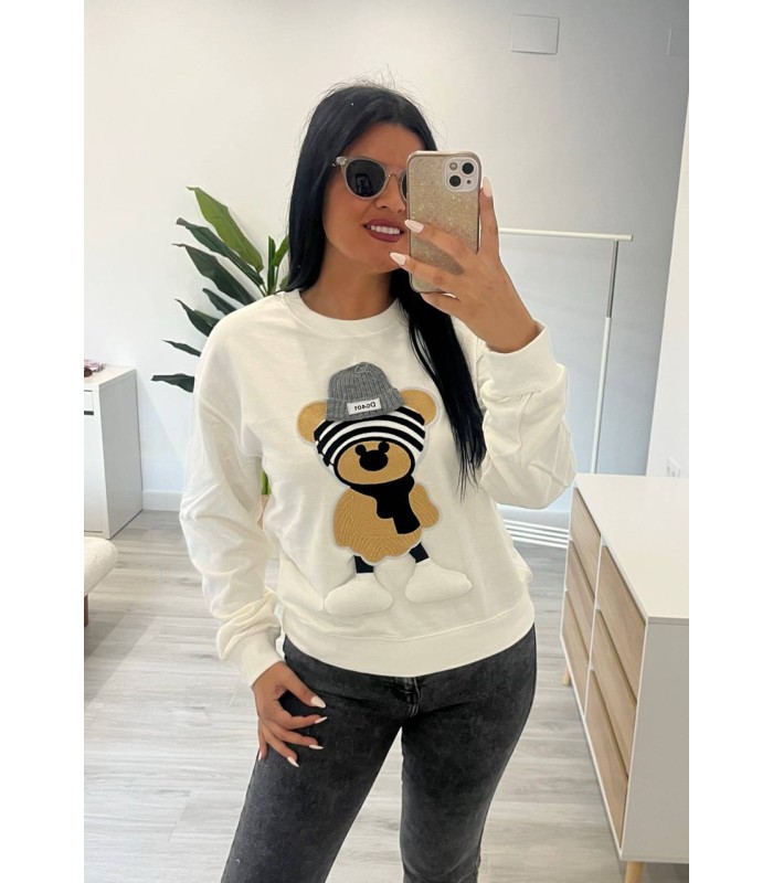 Sudadera algodón Osito