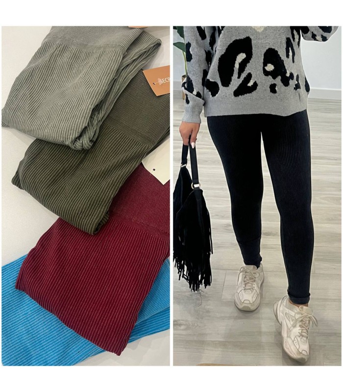 Malla canalé tiro alto