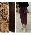 Falda raso animal print