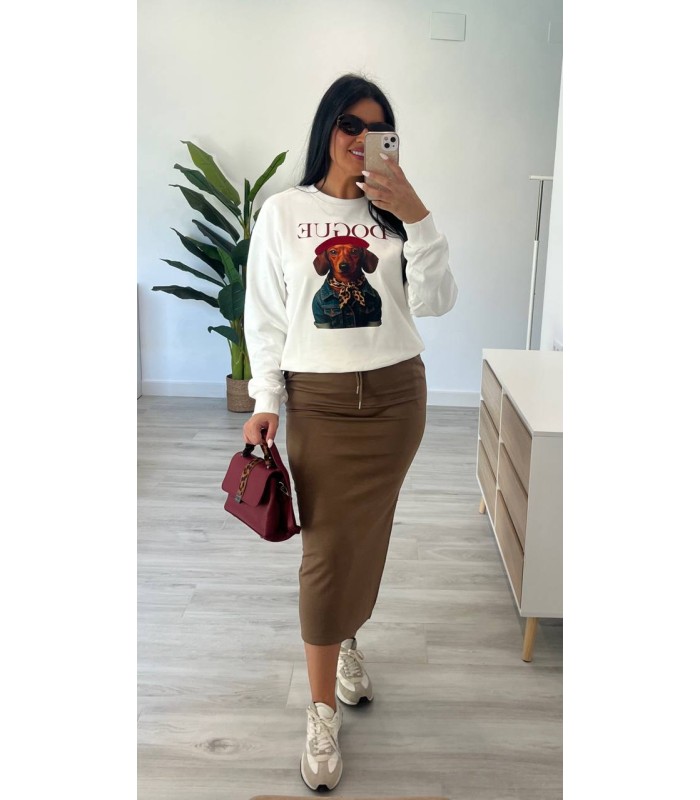 Sudadera algodón Dogue