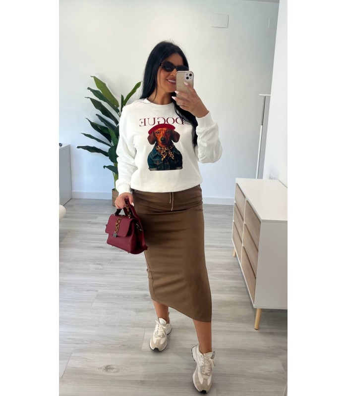 Sudadera algodón Dogue