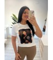 Camiseta algodón capucha