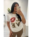 Camiseta algodón Love