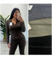 Sudadera licra con capucha
