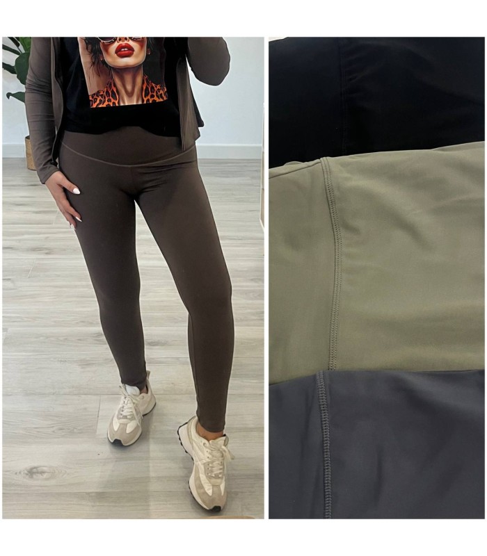 Malla licra tiro medio