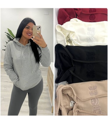 Sudadera con capucha Smile