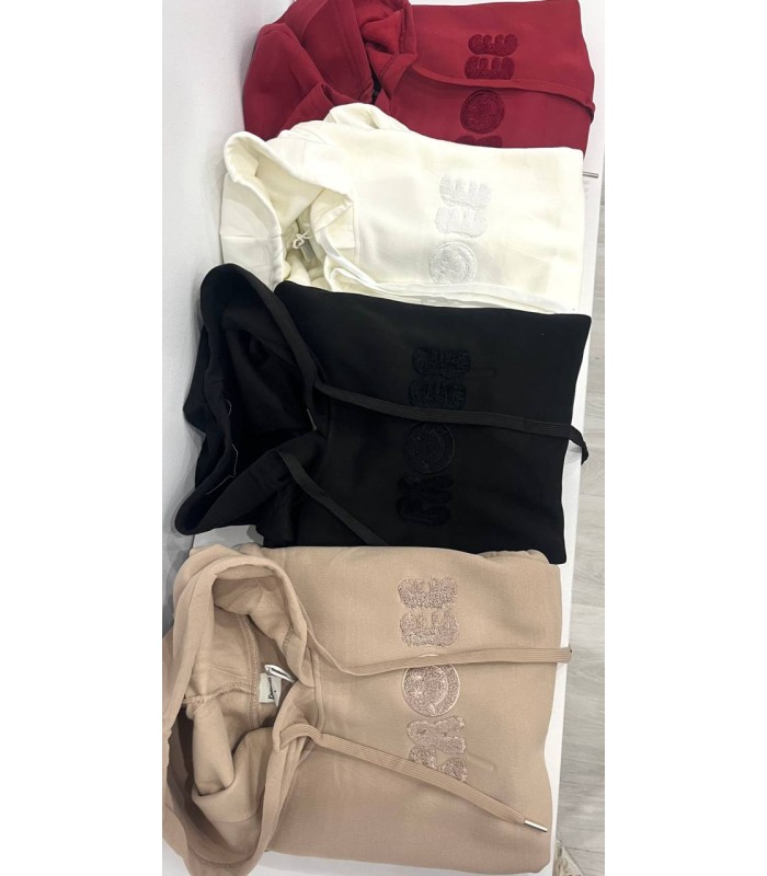 Sudadera con capucha Smile