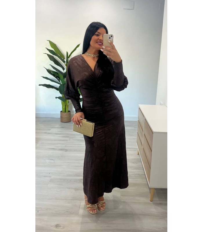 Vestido Pradera marrón