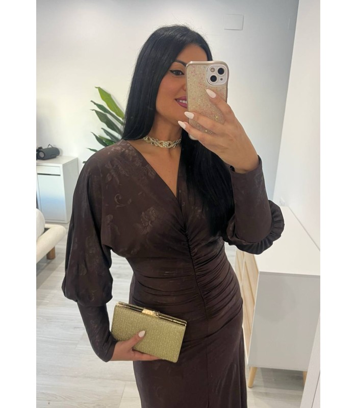 Vestido Pradera marrón